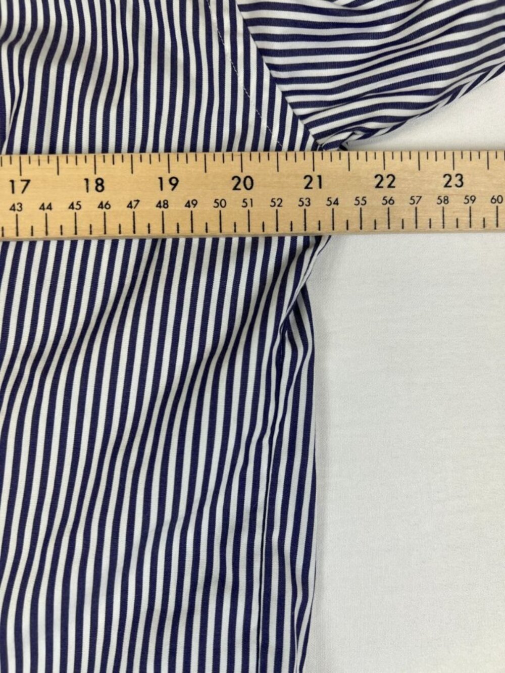 Eton Men's Contemporary Fit Striped Dress Shirt Size 16.5 / 42 - Picture 5 of 6